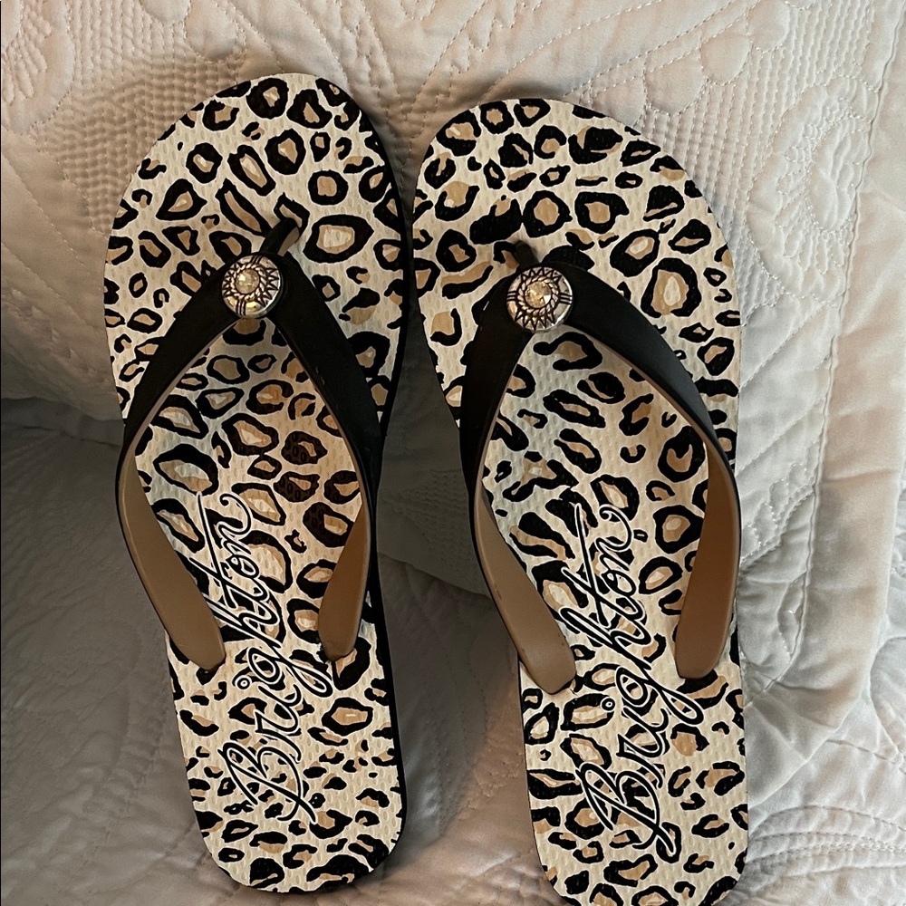 Brighton Flip Flop Sandals Like New - size 6